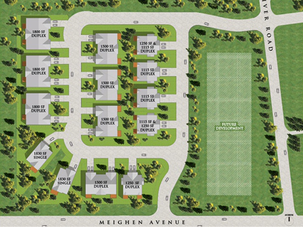 Lot plan for Meighen Estates, Portage la Prairie, Manitoba Lot plan for Meighen Estates, Portage la Prairie, Manitoba