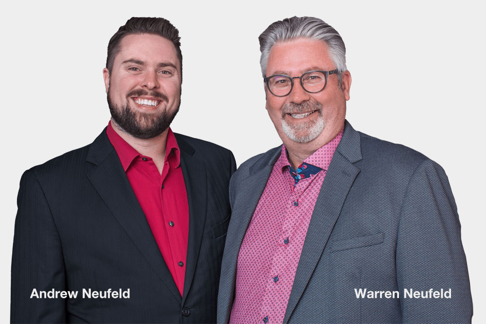 Team Neufeld at Royal LePage Portage Realty - Andrew Neufeld and Warren Neufeld